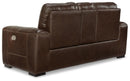 Alessandro Power Reclining Loveseat with Console - Furniture Center (NY)