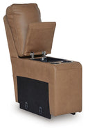 DeepWakes Reclining Sectional with Storage Console - Furniture Center (NY)