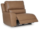 DeepWakes Reclining Sectional with Storage Console - Furniture Center (NY)
