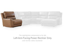 DeepWakes Reclining Sectional with Storage Console - Furniture Center (NY)