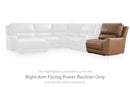 DeepWakes Reclining Sectional with Storage Console - Furniture Center (NY)