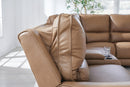 DeepWakes Reclining Sectional with Storage Console - Furniture Center (NY)