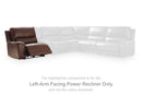 DeepWakes Reclining Sectional with Storage Console - Furniture Center (NY)