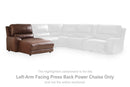 DeepWakes Reclining Sofa Chaise - Furniture Center (NY)