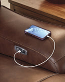 DeepWakes Reclining Sectional with Storage Console