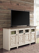 Bolanburg 74" TV Stand - Furniture Center (NY)