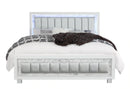 Santorini White Bed