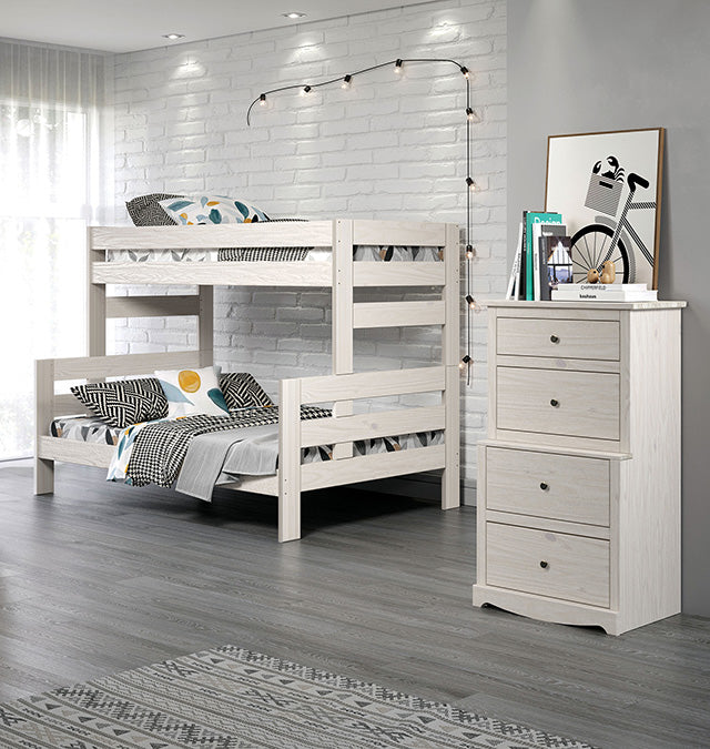 Damaris Twin/ Full Bunkbed - Furniture Center (NY)