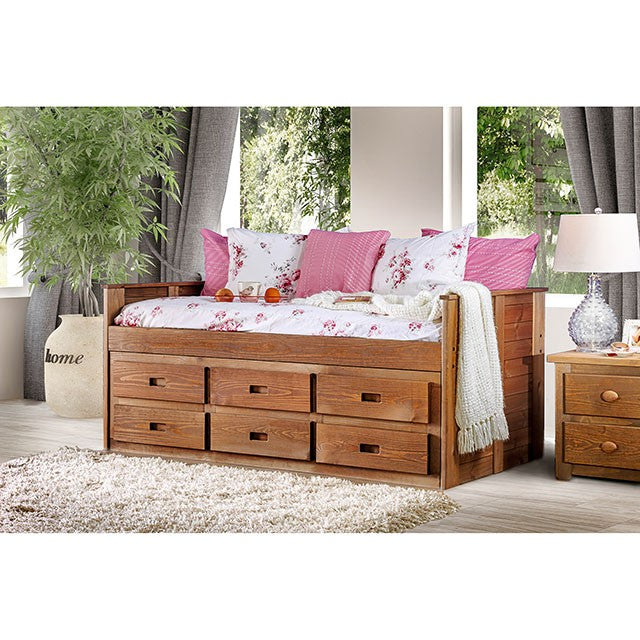 Lia Twin Captain Bed - Furniture Center (NY)