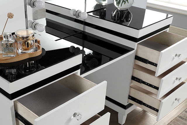 Madonna Vanity Set - Furniture Center (NY)