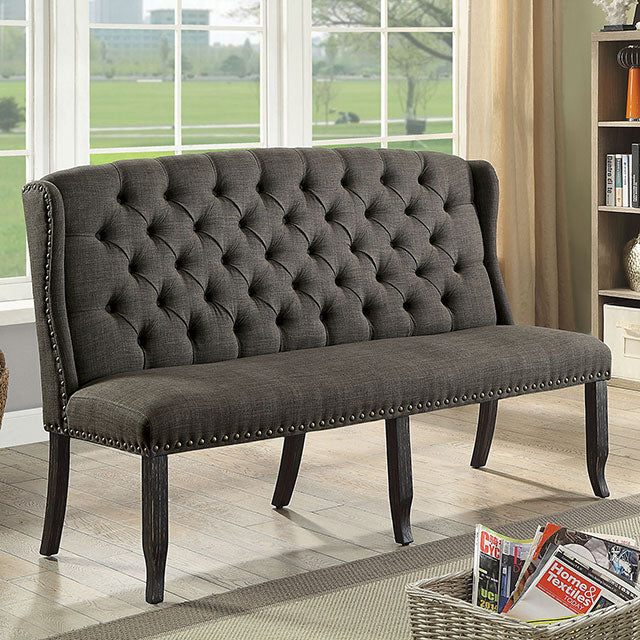 Sania 3-Seater Love Seat Bench - Furniture Center (NY)