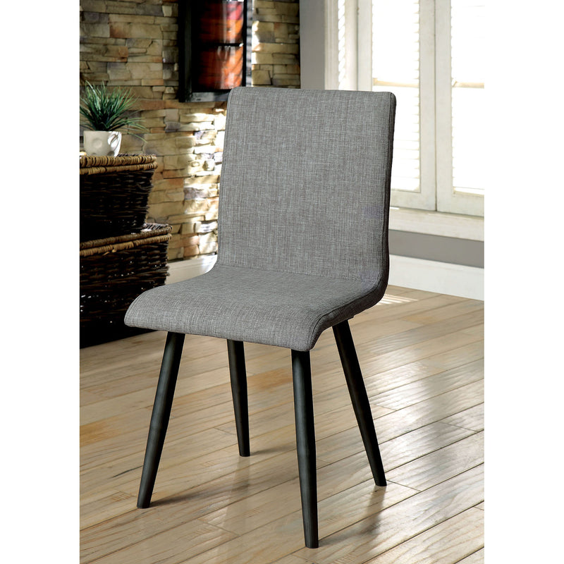 Vilhelm I Gray Side Chair (2/CTN) - Furniture Center (NY)
