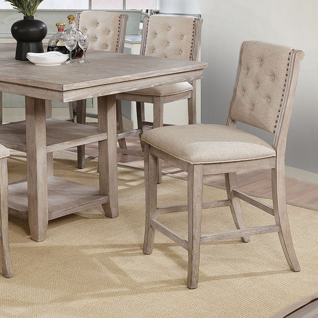 Ledyard Counter Ht. Side Chair (2/Ctn) - Furniture Center (NY)