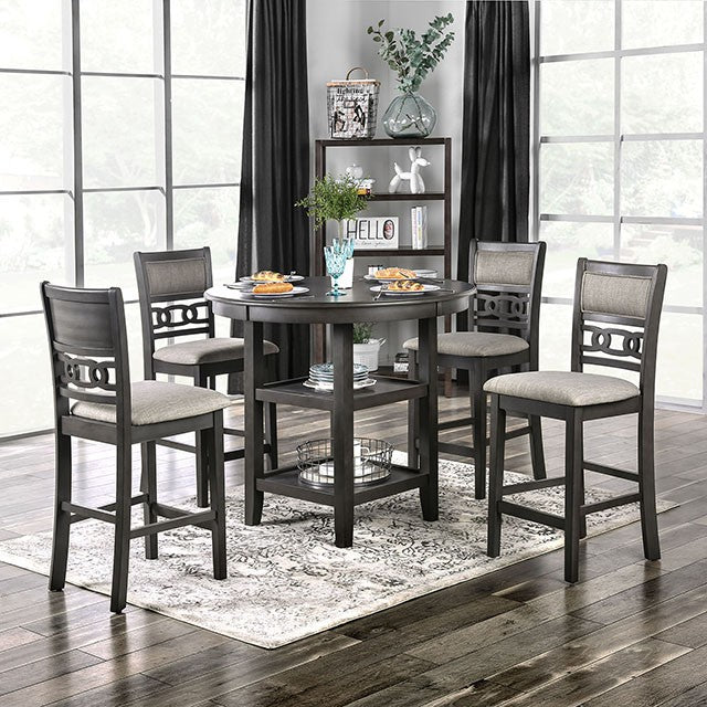 Milly 5 Pc. Counter Ht. Set - Furniture Center (NY)