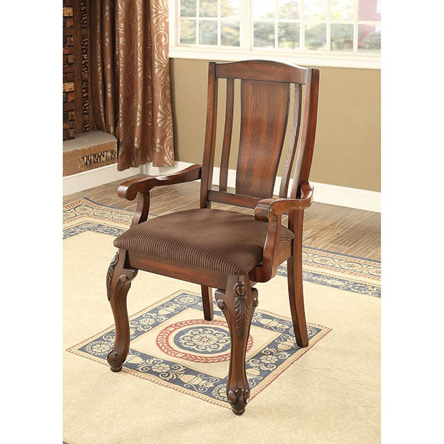 Johannesburg Arm Chair (2/Box) - Furniture Center (NY)