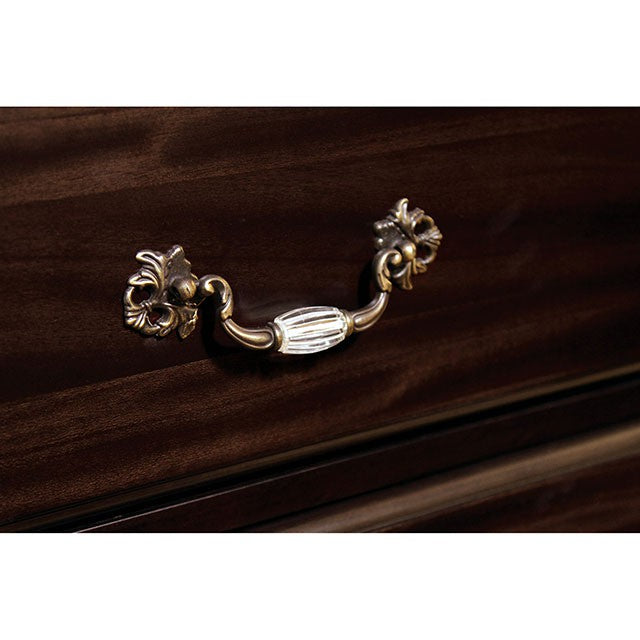 Syracuse Dark Walnut Dresser - Furniture Center (NY)