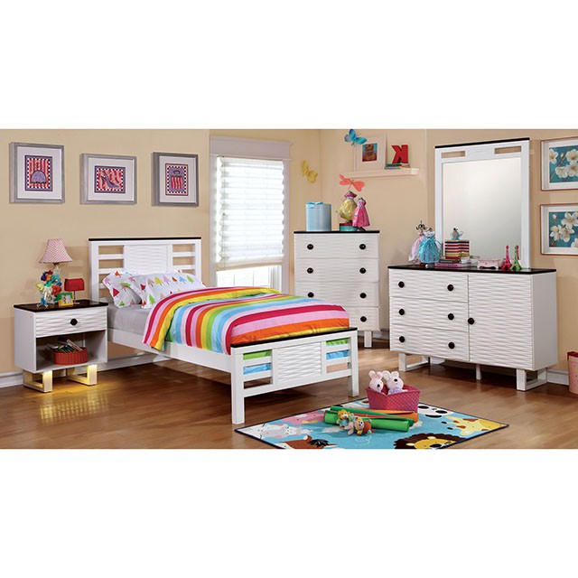 Meredith Night Stand w/ USB Outlet - Furniture Center (NY)