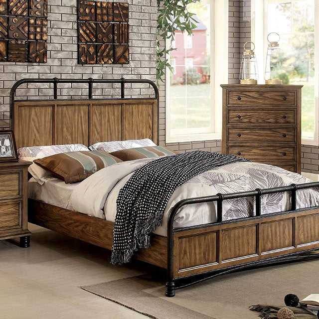 Mcville Cal.King Bed - Furniture Center (NY)