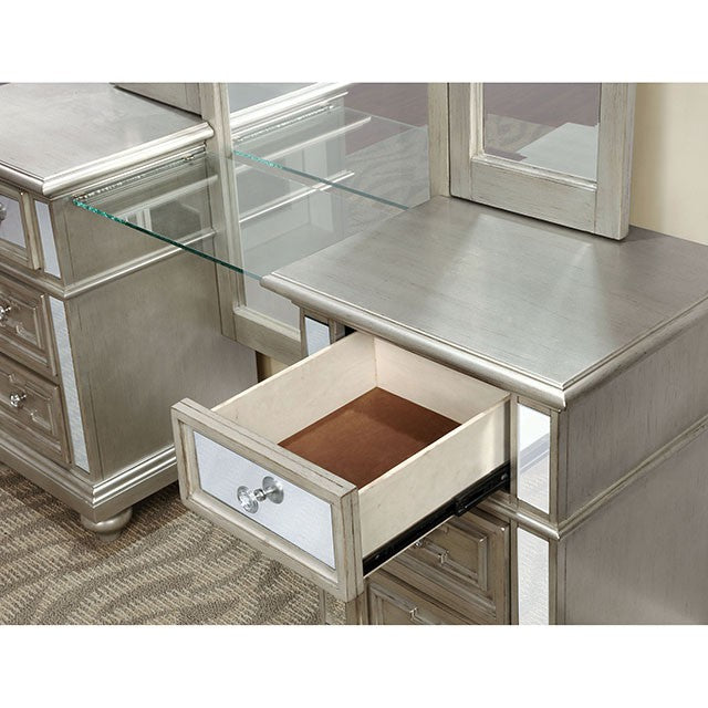 Salamanca Vanity W/ Stool - Furniture Center (NY)