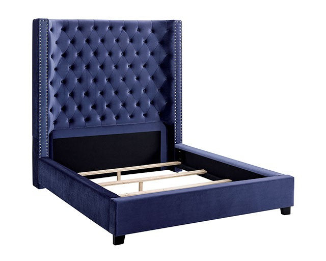 Mirabelle Bed Blue - Furniture Center (NY)