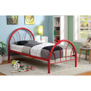 Rainbow Full Bed Black, White, Silver, Black, & Green