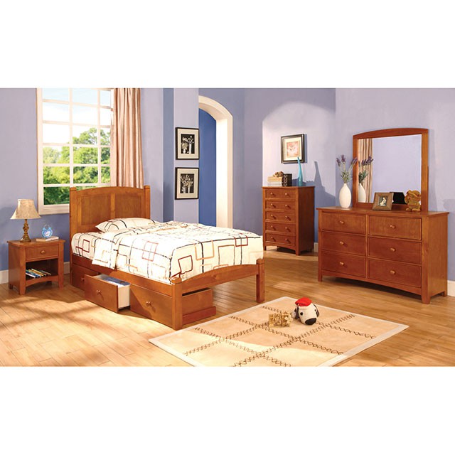 OMNUS Oak Trundle - Furniture Center (NY)