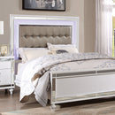 Brachium Queen Bedroom Set Silver - Furniture Center (NY)