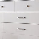 Brachium Queen Bedroom Set Silver - Furniture Center (NY)