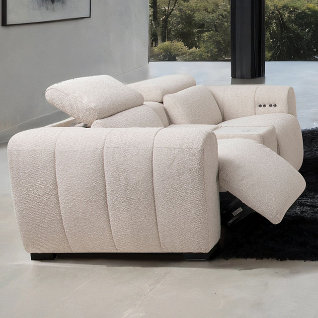Thaddea Power Loveseat - Furniture Center (NY)