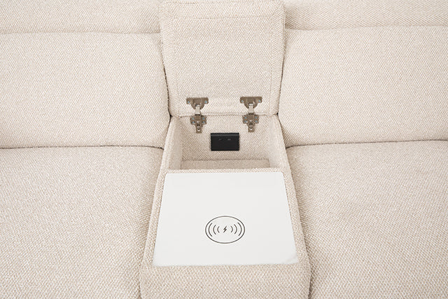 Thaddea Power Loveseat - Furniture Center (NY)