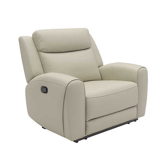 Jacobus Manual Recliner - Leather - Furniture Center (NY)