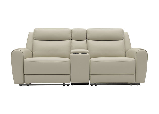 Jacobus Manual Recliner Loveseat w/ Console - Furniture Center (NY)