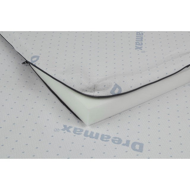 Ilene White Memory Foam Topper, Cal.King - Furniture Center (NY)
