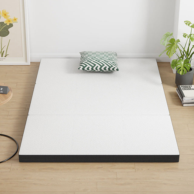 Hollyhock 4" Full Tri-Fold Memory Foam Topper - Furniture Center (NY)