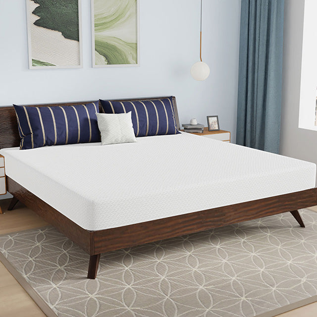 Nasturtium 8" E.King Bamboo Charcoal Infused Memory Foam - Furniture Center (NY)
