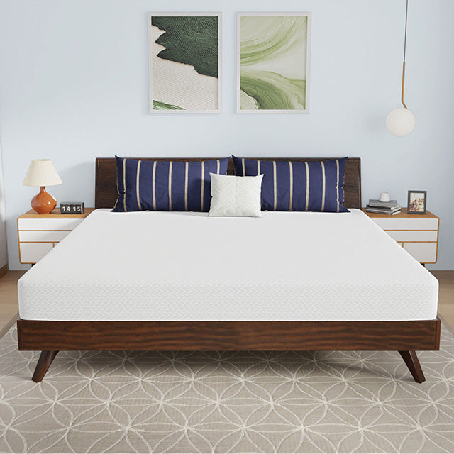 Nasturtium 8" E.King Bamboo Charcoal Infused Memory Foam - Furniture Center (NY)