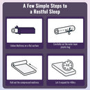 Nasturtium 8" E.King Bamboo Charcoal Infused Memory Foam