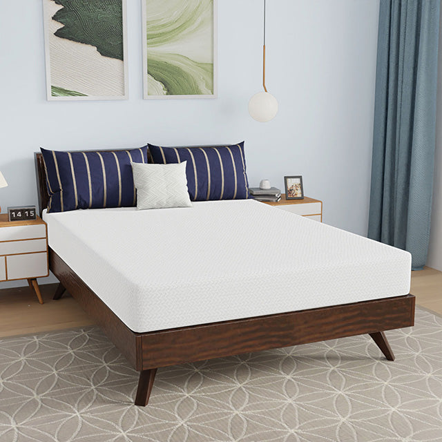 Nasturtium 8" Full Bamboo Charcoal Infused Memory Foam - Furniture Center (NY)