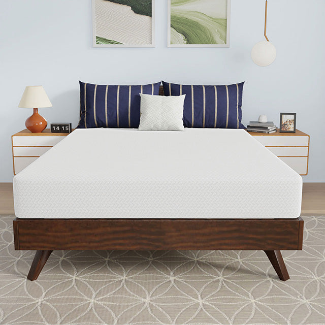 Nasturtium 8" Full Bamboo Charcoal Infused Memory Foam - Furniture Center (NY)