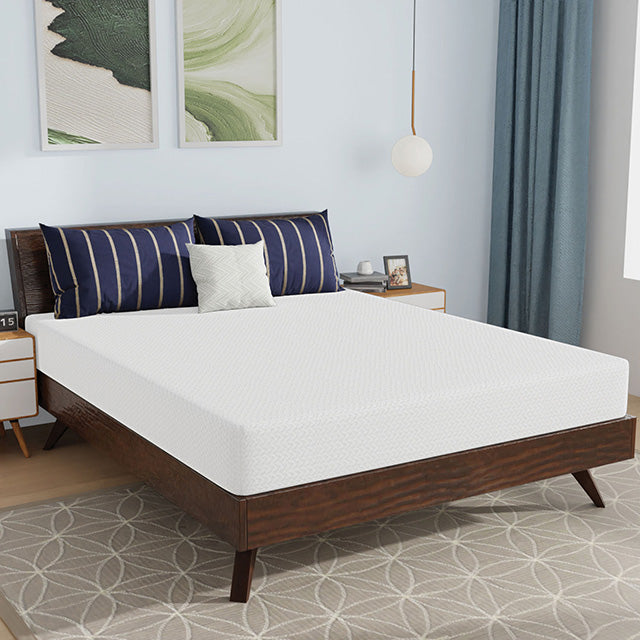 Nasturtium 8" Queen Bamboo Charcoal Infused Memory Foam - Furniture Center (NY)