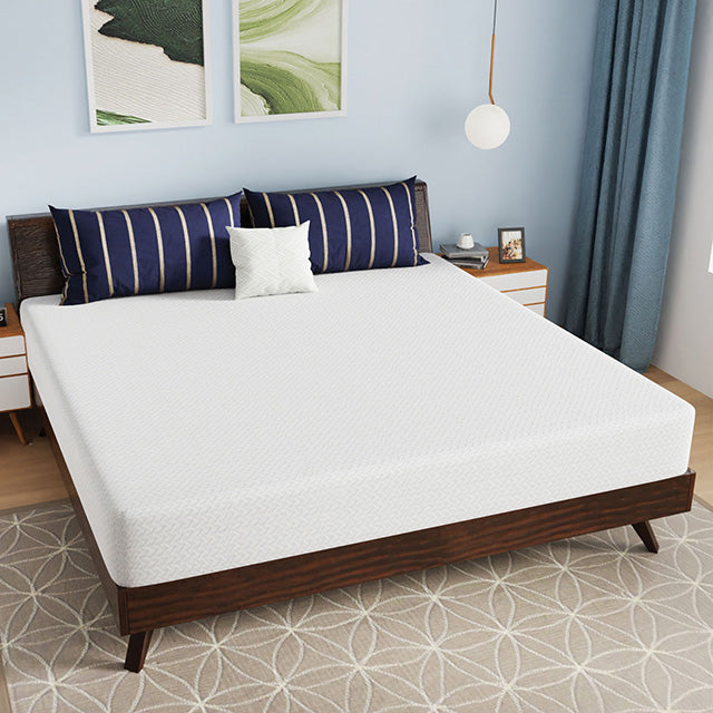 Nasturtium 10" E.King Bamboo Charcoal Infused Memory Foam - Furniture Center (NY)