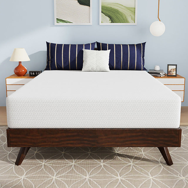 Nasturtium 10" Full Bamboo Charcoal Infused Memory Foam - Furniture Center (NY)
