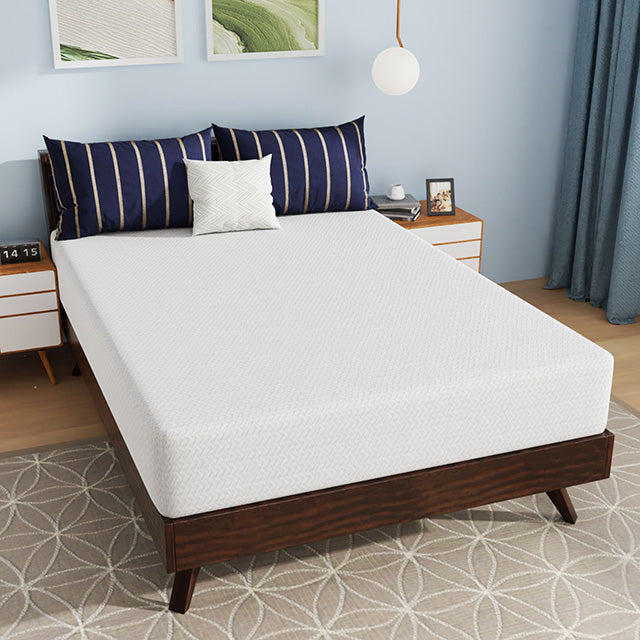 Nasturtium 10" Full Bamboo Charcoal Infused Memory Foam - Furniture Center (NY)
