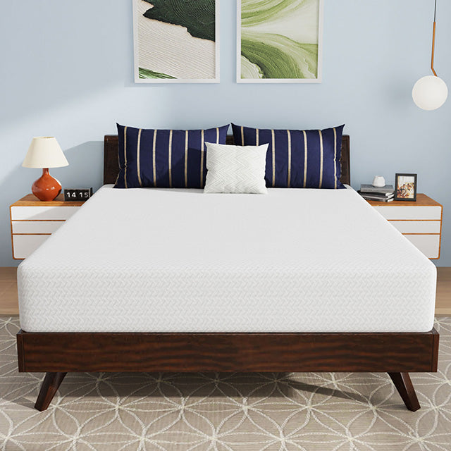 Nasturtium 10" Queen Bamboo Charcoal Infused Memory Foam - Furniture Center (NY)