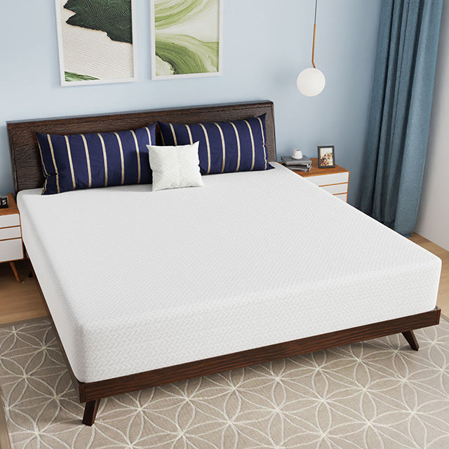 Nasturtium 12" E.King Bamboo Charcoal Infused Memory Foam - Furniture Center (NY)