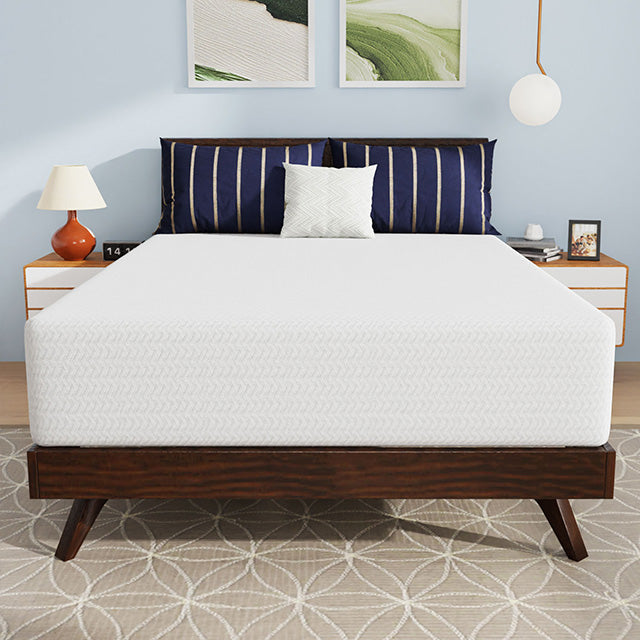 Nasturtium 12" Full Bamboo Charcoal Infused Memory Foam - Furniture Center (NY)