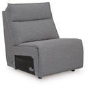 Modmax II Power Reclining Sectional with Consoles
