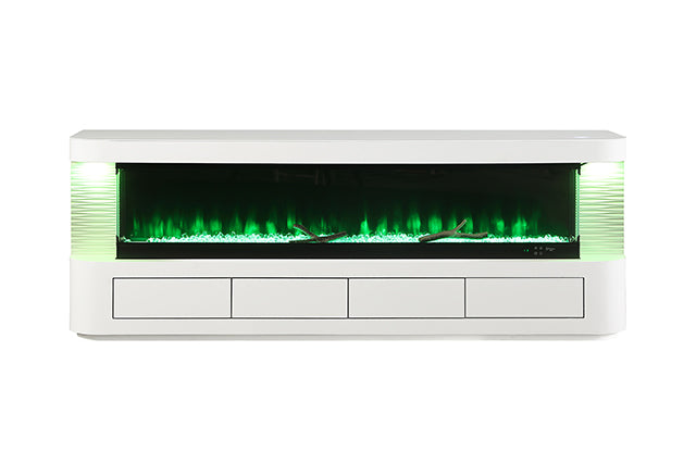 Luken 71" TV Stand w/ Electric Fire Place - Furniture Center (NY)