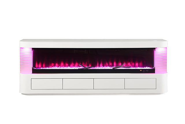 Luken 71" TV Stand w/ Electric Fire Place - Furniture Center (NY)
