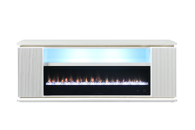 Medea 71" TV Stand w/ Electric Fire Place - Furniture Center (NY)